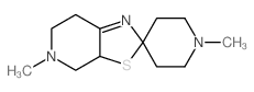 1',5-dimethylspiro[3a,4,6,7-tetrahydro-[1,3]thiazolo[5,4-c]pyridine-2,4'-piperidine] Structure