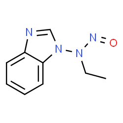 1H-Benzimidazol-1-amine,N-ethyl-N-nitroso-(9CI)结构式