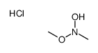 N-methoxy-N-methylhydroxylamine,hydrochloride结构式