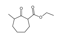 2-carbethoxy-7-methylcycloheptanone结构式