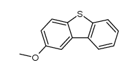 2-methoxydibenzo[b,d]thiophene结构式