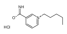 1-pentylpyridin-1-ium-3-carboxamide,chloride Structure