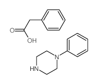 2-phenylacetic acid; 1-phenylpiperazine picture