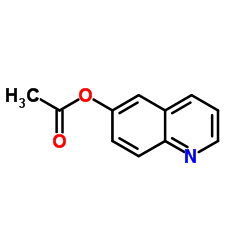 6-Quinolinyl acetate Structure