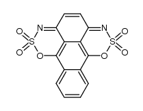 anthra[1,9-de,4,10-d'e']bis[1,2,3]oxathiazine-2,2,7,7-tetraoxide Structure