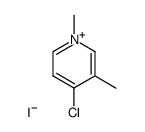 4-chloro-1,3-dimethylpyridine iodide Structure