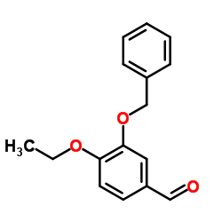 3-Benzyloxy-4-ethoxy-benzaldehyde Structure