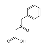 2-benzylsulfinylacetic acid结构式