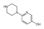 3-Pyridinol,6-(1-piperazinyl)-(9CI) structure