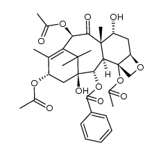 7-epi-13-acetylbaccatin III Structure