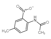 4-(N-乙酰基)胺-3-硝基甲苯结构式