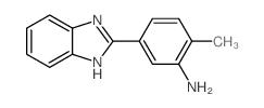 5-(1H-苯并[d]咪唑-2-基)-2-甲基苯胺结构式