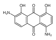 2,5-diamino-1,8-dihydroxyanthraquinone结构式