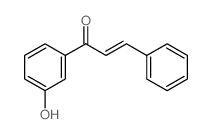 2-Propen-1-one,1-(3-hydroxyphenyl)-3-phenyl-结构式