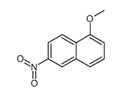 1-methoxy-6-nitronaphthalene结构式
