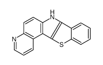 7H-benzo[4',5']thieno[2',3':4,5]pyrrolo[3,2-f]quinoline Structure