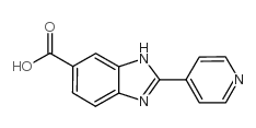 2-吡啶-4-基-3H-苯并咪唑-5-羧酸结构式