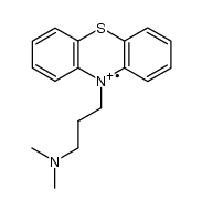chlorpromazine radical cation Structure
