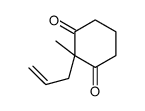 2-methyl-2-prop-2-enylcyclohexane-1,3-dione Structure