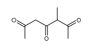 3-methyl-heptane-2,4,6-trione Structure