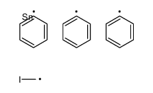 iodomethyl(triphenyl)stannane Structure