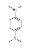 4-dimethylarsanyl-N,N-dimethylaniline Structure