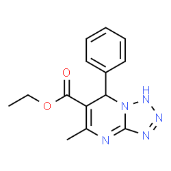 TETRAZOLO[1,5-A]PYRIMIDINE-6-CARBOXYLIC ACID, 1,7-DIHYDRO-5-METHYL-7-PHENYL-, ETHYL ESTER picture