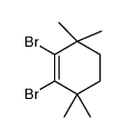 1,2-dibromo-3,3,6,6-tetramethylcyclohexene Structure