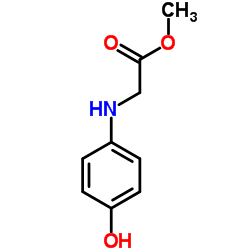 (R)-Methyl 2-amino-2-(4-hydroxyphenyl)acetate Structure