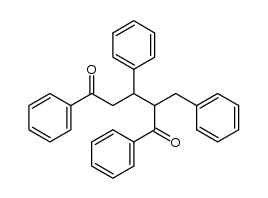 2-benzyl-1,3,5-triphenylpentane-1,5-dione结构式