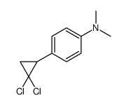 4-(2,2-dichlorocyclopropyl)-N,N-dimethylaniline结构式