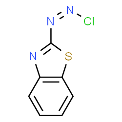 Benzothiazole, 2-(chloroazo)- (9CI) Structure