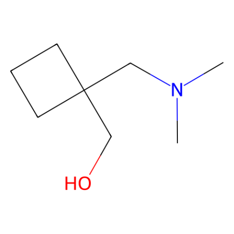 [1-[(dimethylamino)methyl]cyclobutyl]methanol结构式