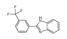 2-[3-(Trifluoromethyl)phenyl]-1H-benzimidazole结构式