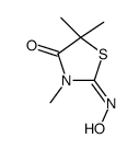 2-hydroxyimino-3,5,5-trimethyl-1,3-thiazolidin-4-one Structure