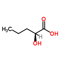 (S)-2-Hydroxyvaleric Acid structure