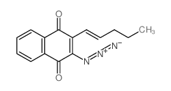 1,4-Naphthalenedione,2-azido-3-(1-penten-1-yl)- picture
