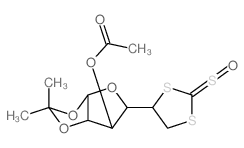 [7,7-dimethyl-3-(2-sulfinyl-1,3-dithiolan-4-yl)-2,6,8-trioxabicyclo[3.3.0]oct-4-yl] acetate picture