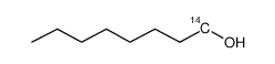octanol-n, [1-14c] Structure