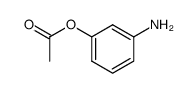 acetic acid 3-aminophenyl ester Structure