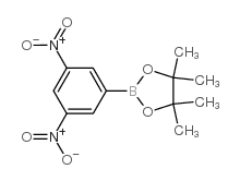 2-(3,5-Dinitrophenyl)-4,4,5,5-tetramethyl-1,3,2-dioxaborolane Structure