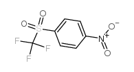 4-(TRIFLUOROMETHYLSULFONYL)NITROBENZENE结构式