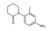 1-(4-amino-2-methylphenyl)piperidin-2-one Structure