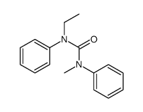 1-ethyl-3-methyldiphenylurea结构式