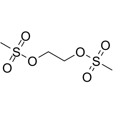 Ethylene Dimethanesulfonate structure