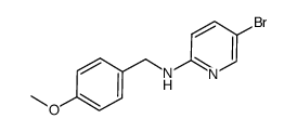 N-(5-Bromo-pyridin-2-yl)-4-methoxybenzylamine structure