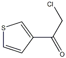 2-chloro-1-(thiophen-3-yl)ethanone结构式