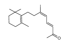 9-methyl-7-(1,1,5-trimethyl-5-cyclohexen-6-yl)-9Z,11E-octadien-13-one结构式