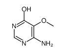 4-Pyrimidinol, 6-amino-5-methoxy- (7CI,8CI) Structure