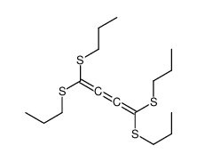 1,1,4,4-tetrakis(propylsulfanyl)buta-1,2,3-triene Structure